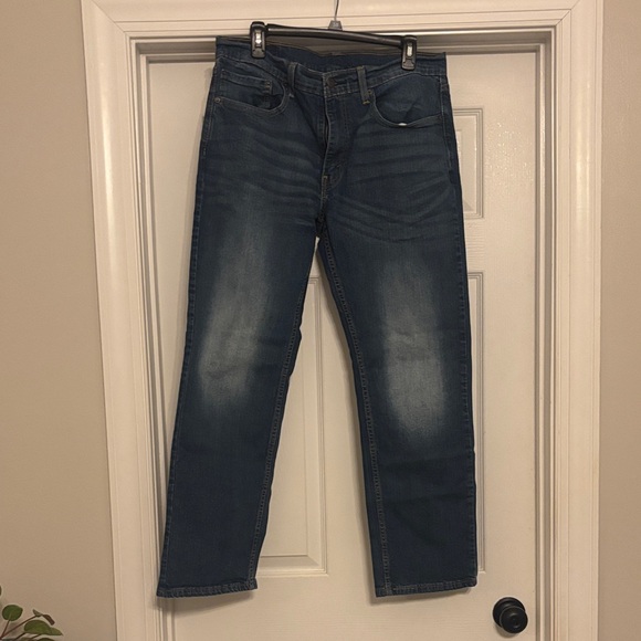 Men’s Levi's Blue Straight Men's Jeans - Picture 2 of 3